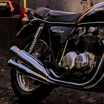 kilmarnock motorcycle detailing by north harbour motorcycles employee Jack Newell Motorcycles