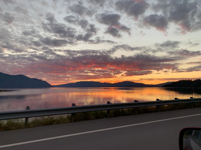 Summer scenery on Lake Pend Oreille