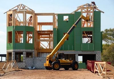 apartment building under construction