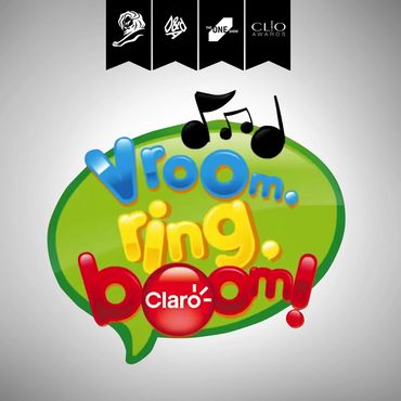Claro Vroom, Ring, boom - Cannes lions, DandAD, Clio Awards, One Show. Winner