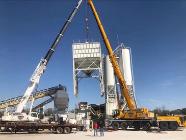 Scruggs Concrete replacing older plant  with new plant
