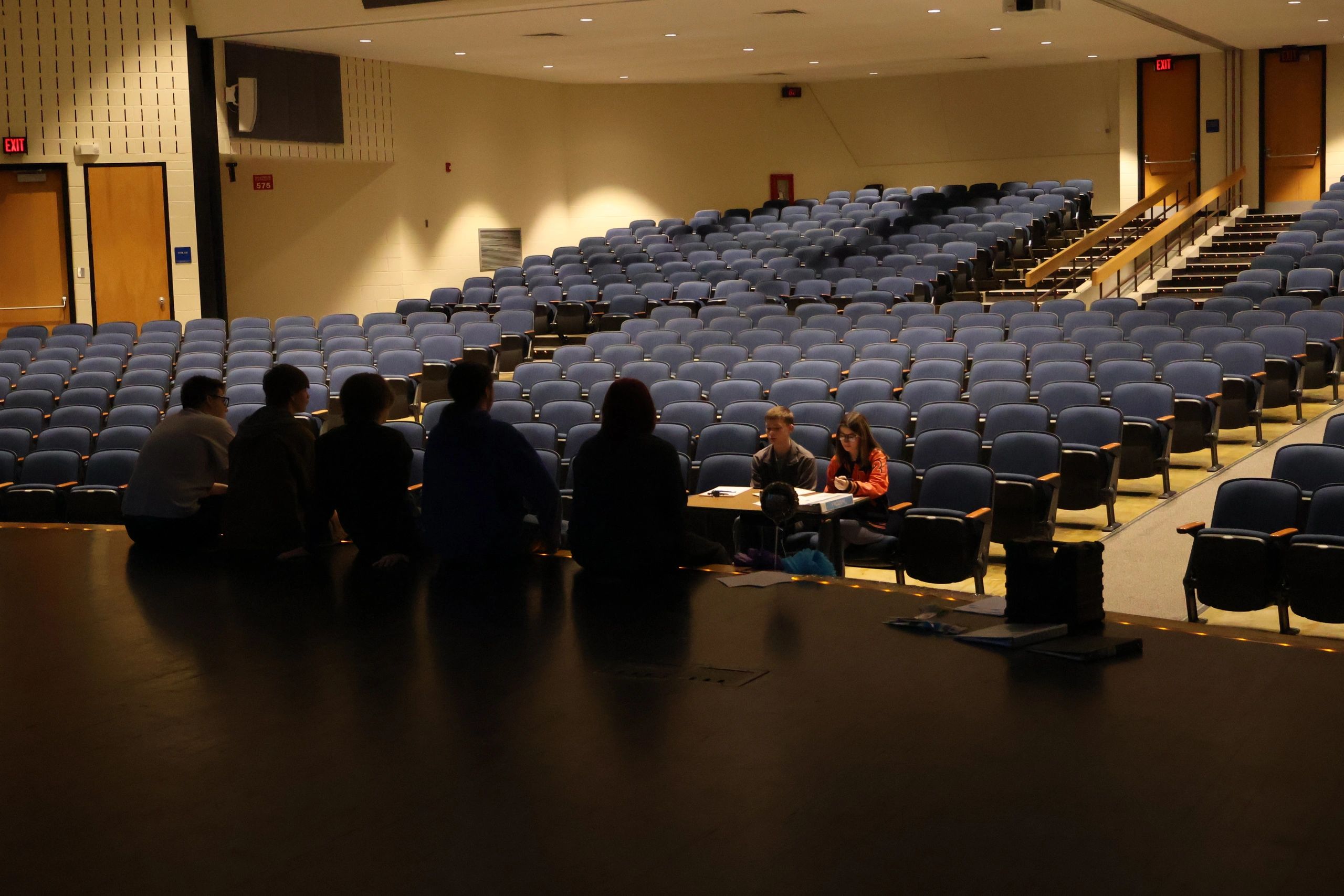 Waiting for WBTV interviews 