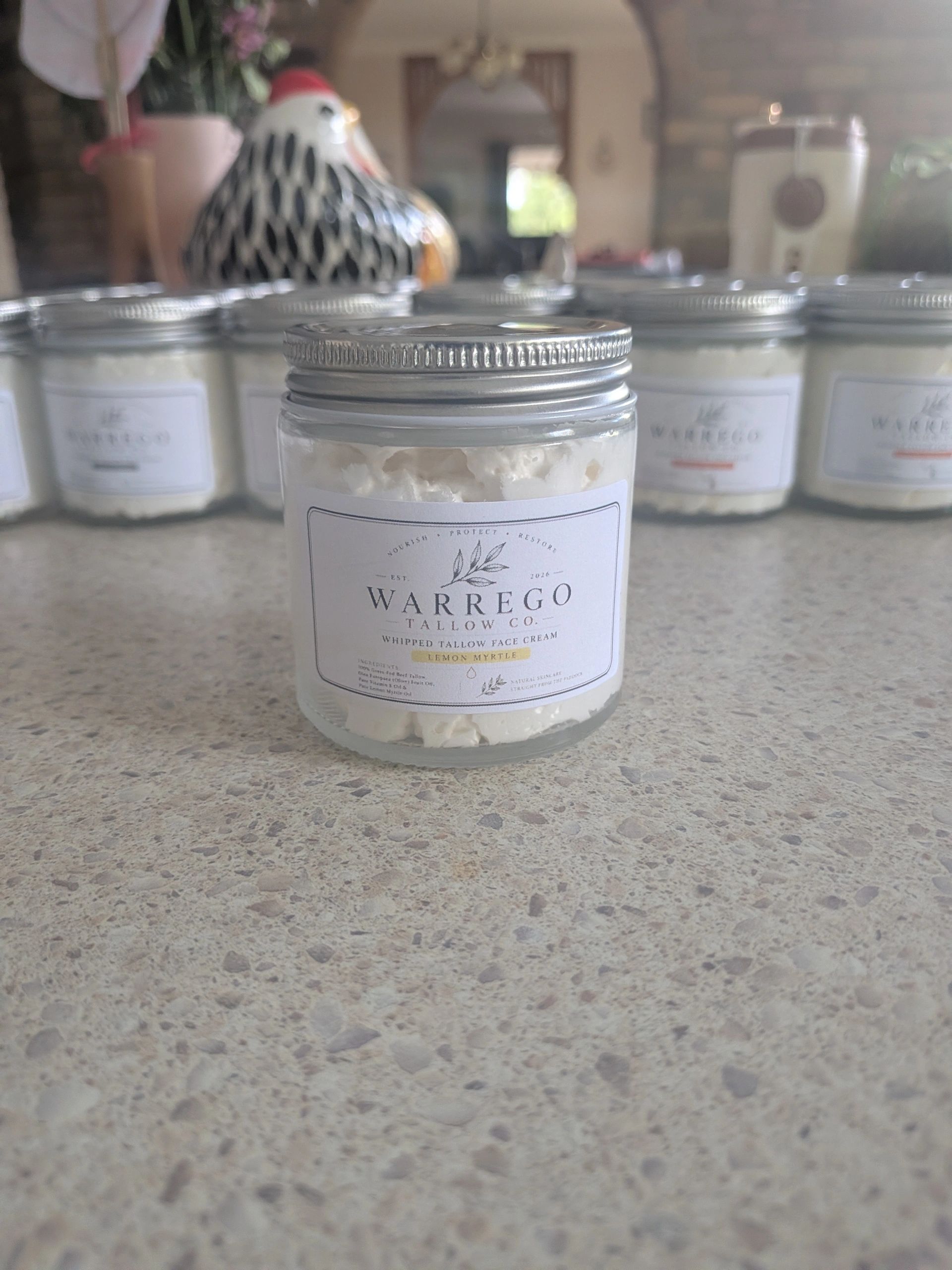 Whipped Tallow Face Cream - Lemon Myrtle