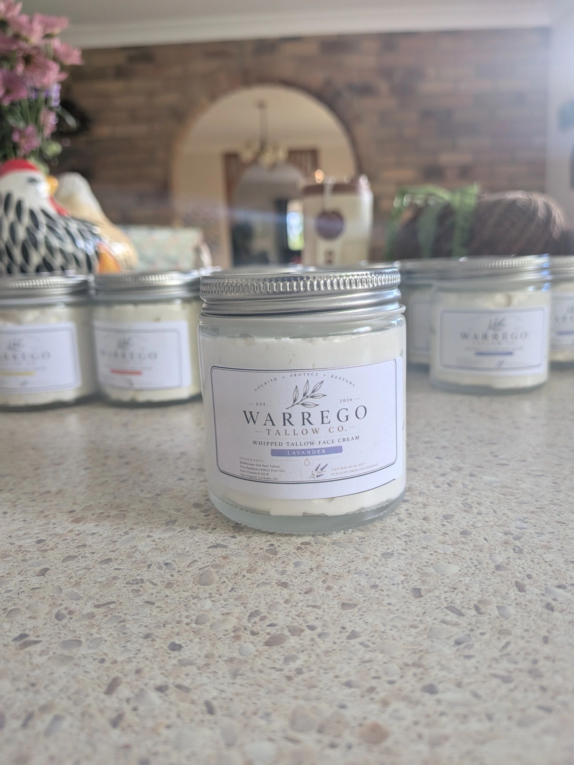 Whipped Tallow Face Cream - Lavender