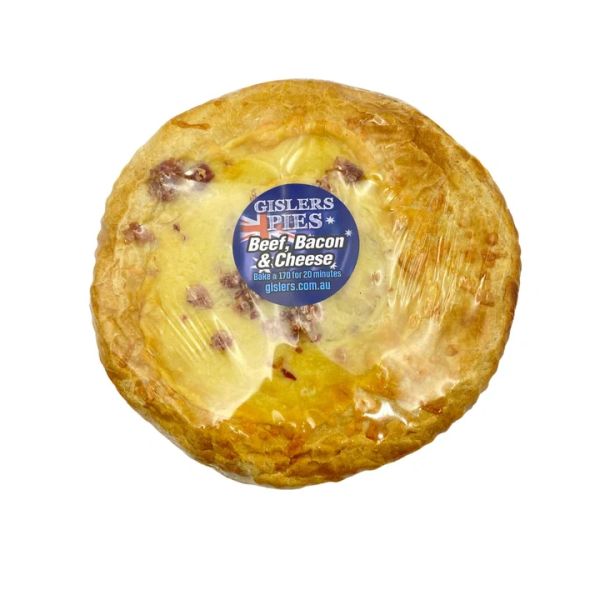 Gisler's Beef, Bacon and Cheese Family Pie