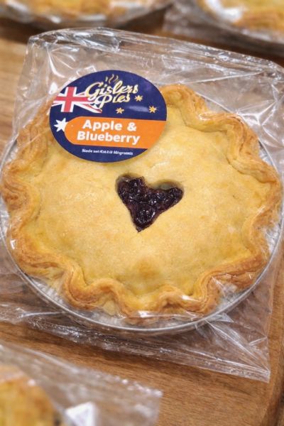 Gisler's Apple and Blueberry Family Pie