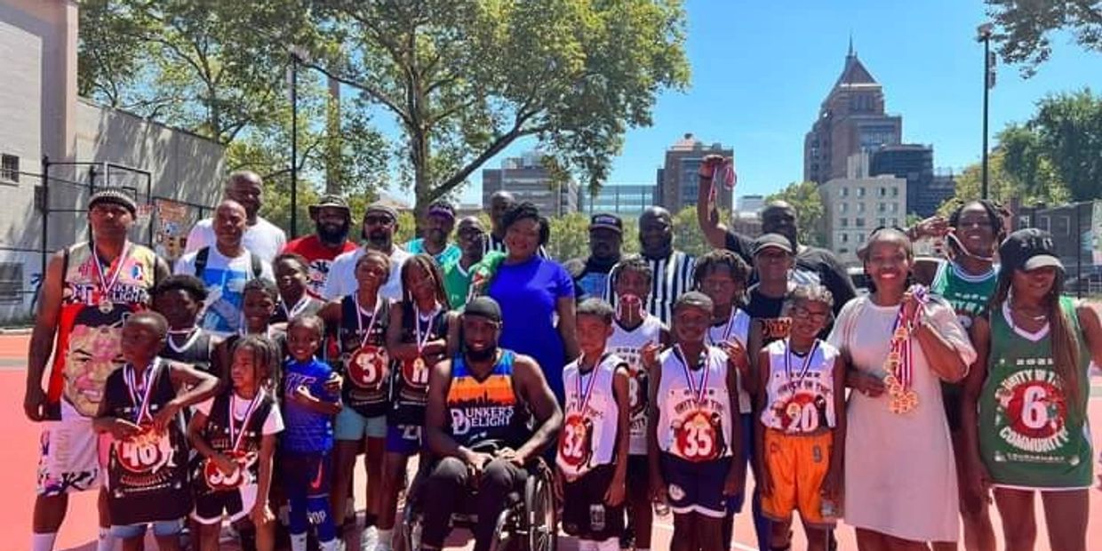 District Leader Anthony Beckford's Unity in Community Basketball Tournament collaboration.