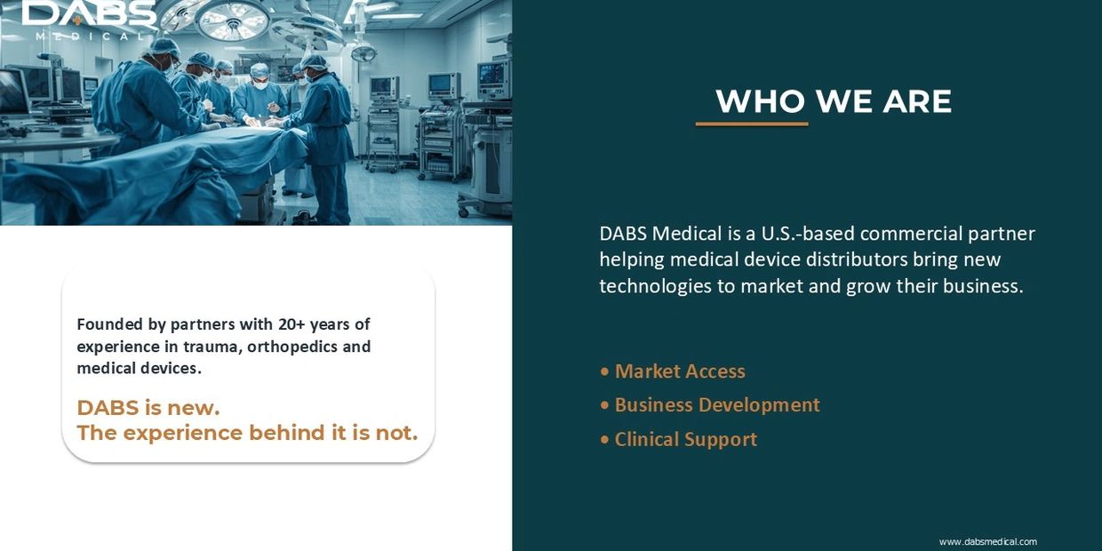 DABS Medical: Experienced partners bringing new medical technologies to market