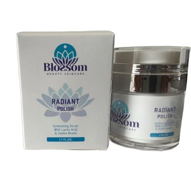 Blossom Beauty Skincare Radiant Polish in Fort Lauderdale, Florida.