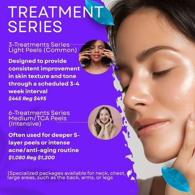 Light and Medium / TCA Peel Treatments Series in Fort Lauderdale and Broward County