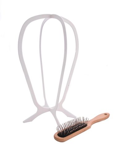 Wig stands, wig brushes, wig shampoos, wig conditioners at Beech Grove Wig Boutique.