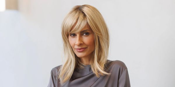 Synthetic wigs with fringes.