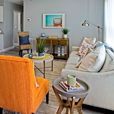 Beautiful interior design of a hall