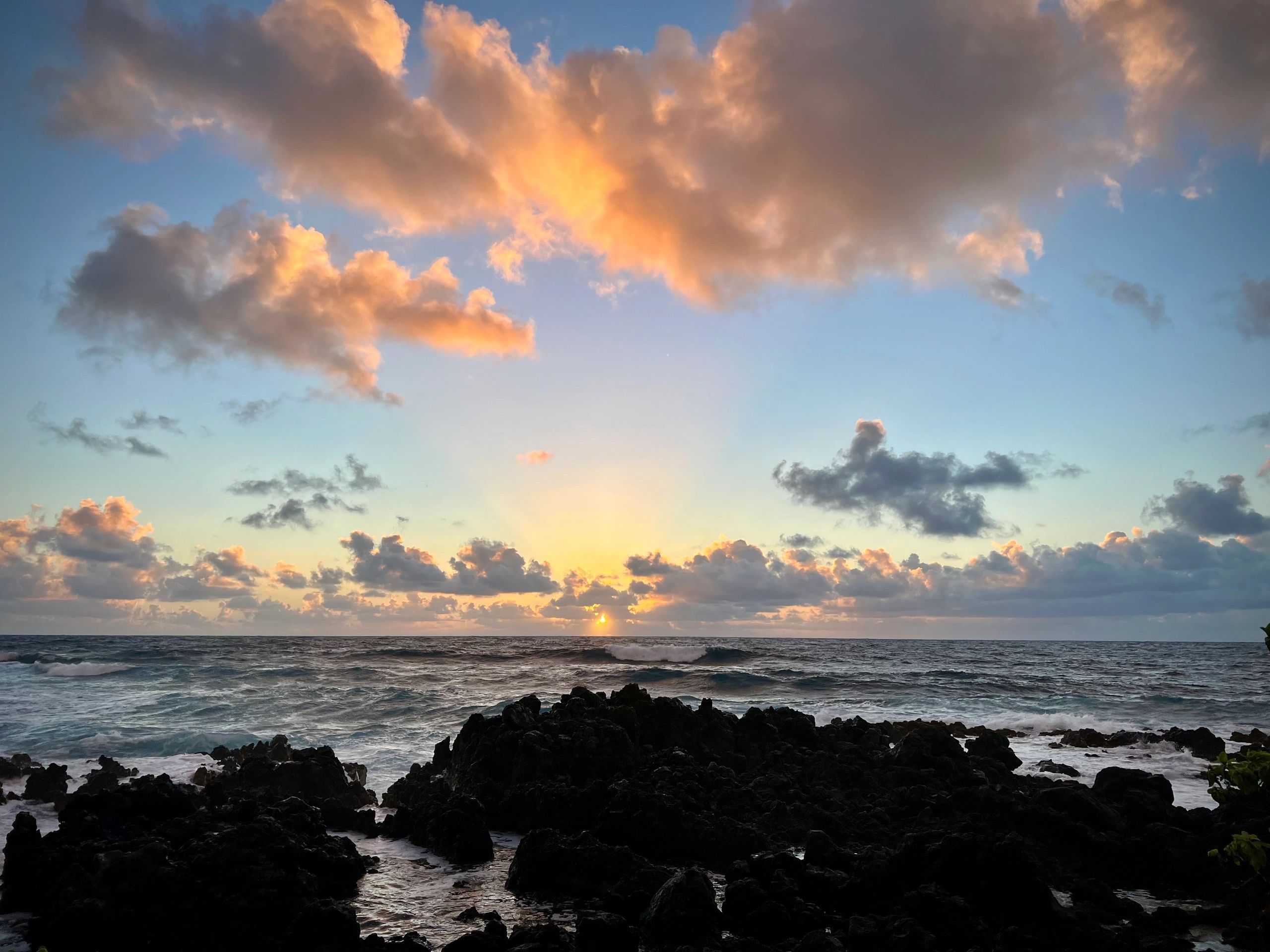 Hawaii sunrise, Hawaii sunset view