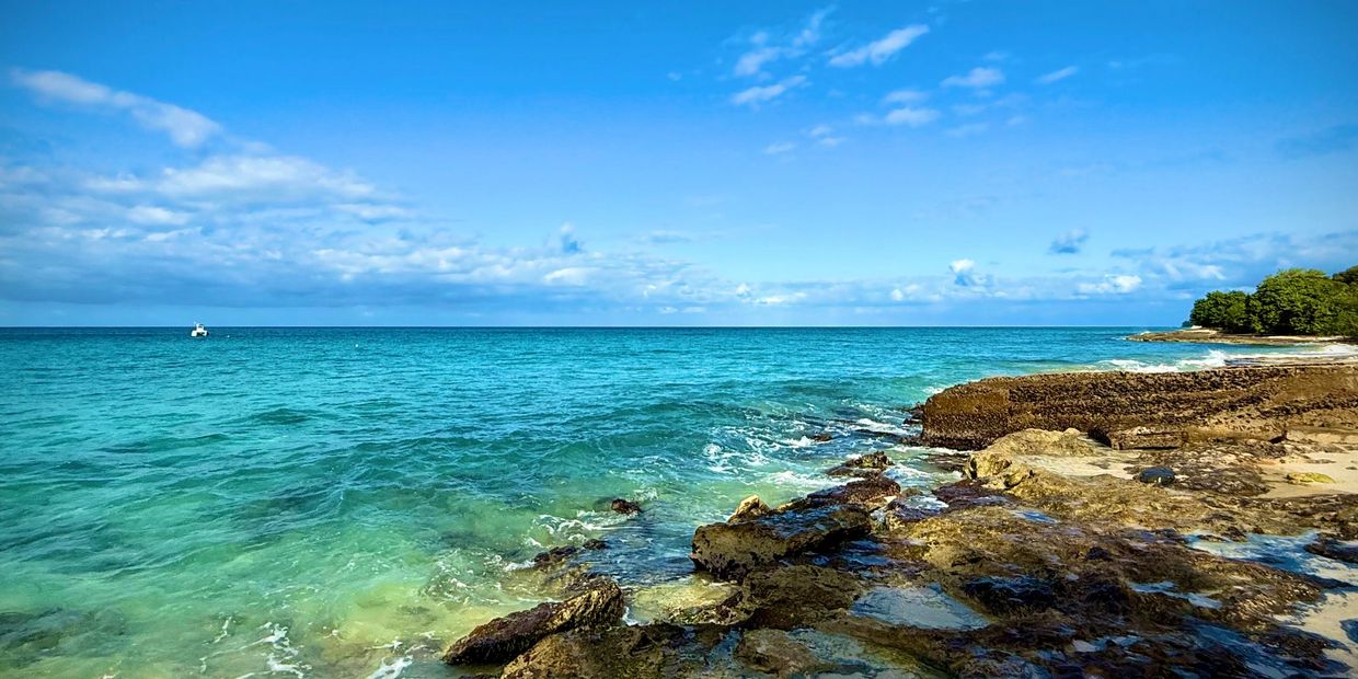 Coast line of St. Croix, U.S.V.I.
