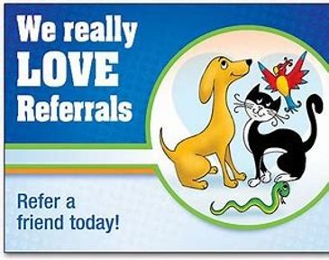 We pay for referrals