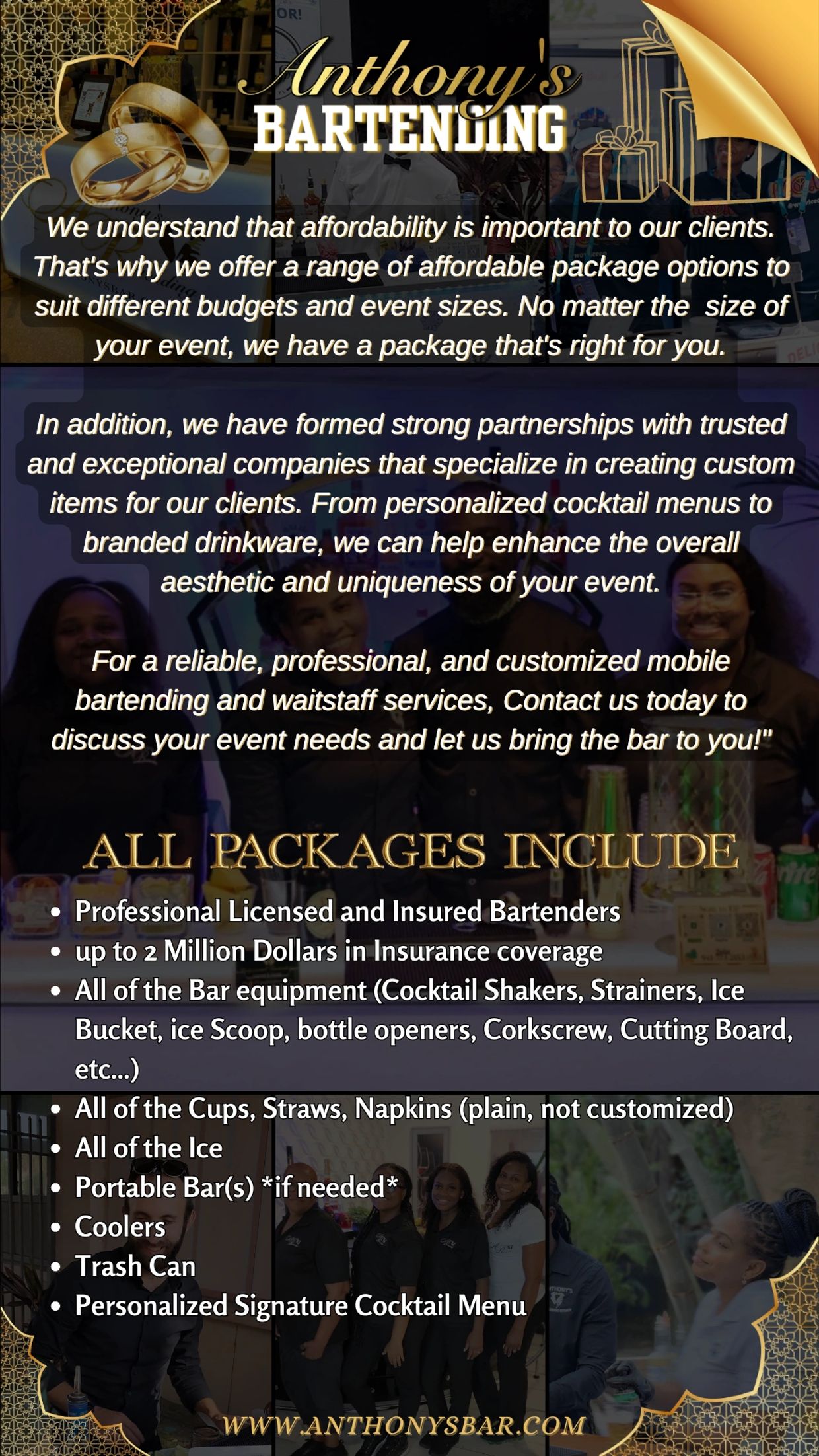 SERVICES | PACKAGES