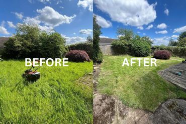 Before & After Gardening in Weymouth