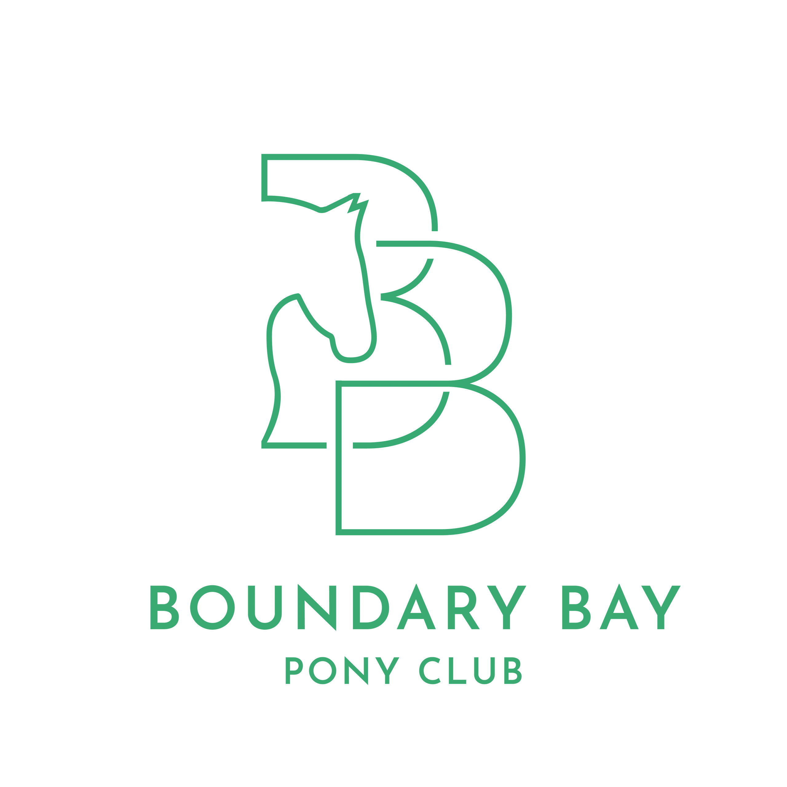 Boundary Bay Pony Club logo