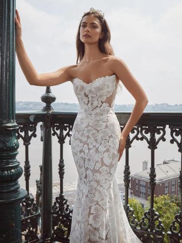 Calla Blanche Jill Wedding Dress CC's Bridal Boutique Tampa, Florida