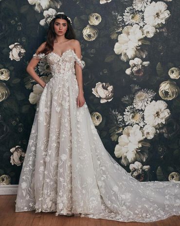 Calla Blanche Coreena Wedding Dress Tampa Florida