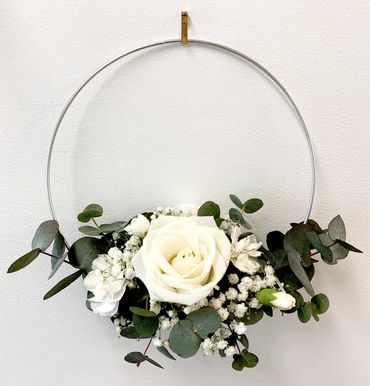 Bridesmaids flowergirl flower ring