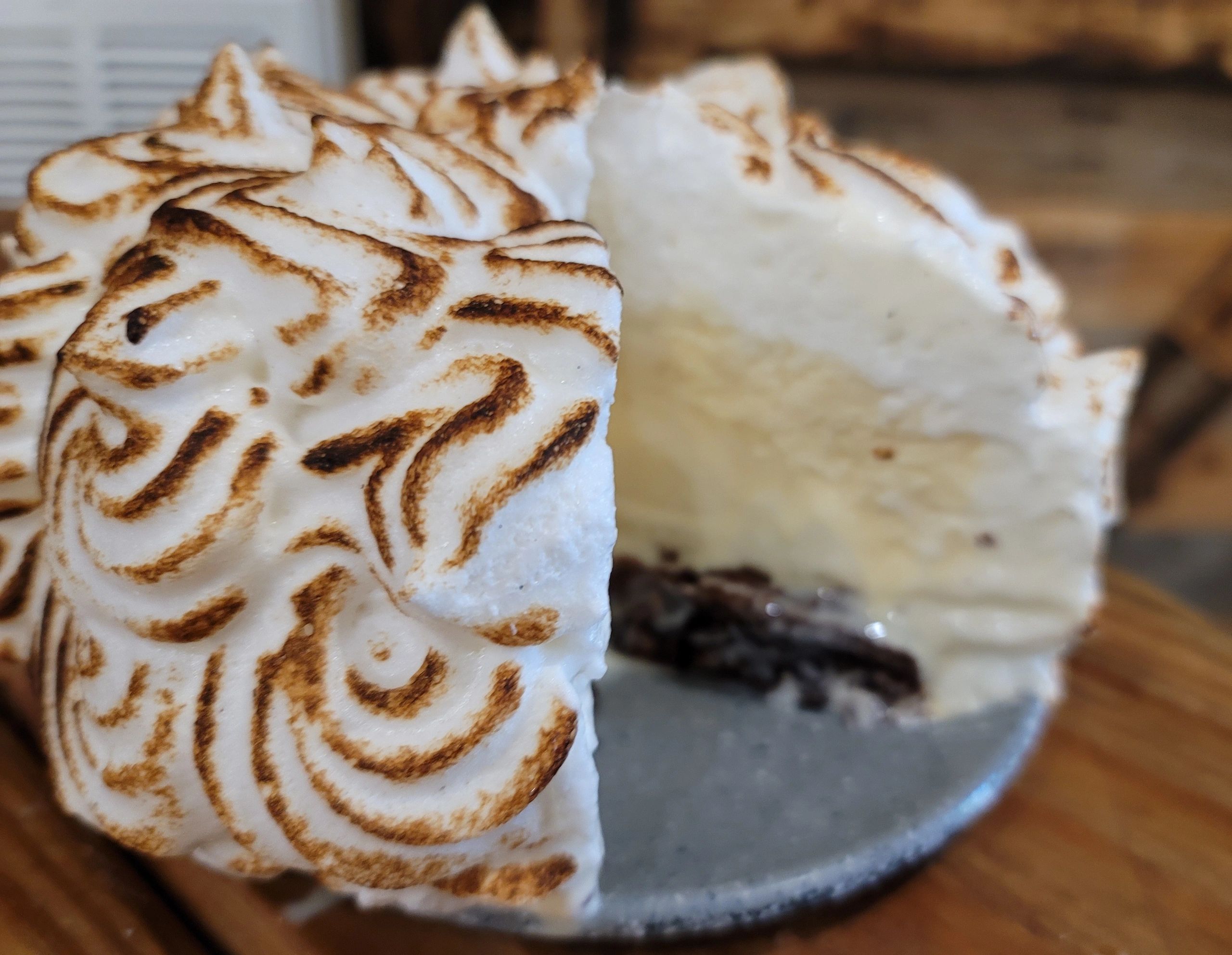 Brownie Baked Alaska