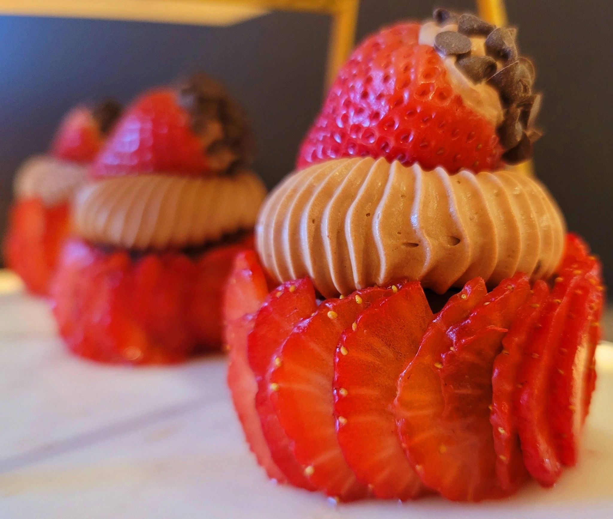Chocolate Strawberry Eclat