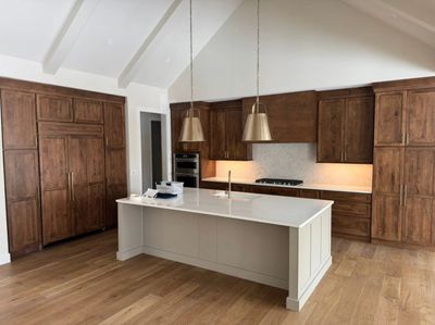 Kitchen remodel Cincinnati OH custom cabinets countertops by Alabaster Contracting Solutions