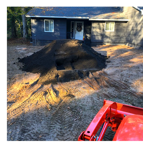 Bulk Topsoil Delivery and Debris Hauling