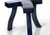 blue stool