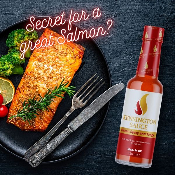 Kensington Sauce with delicious food