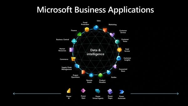 Microsofts affärsplattform. Både best of breed men framförallt best of suite.