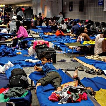 Illegal aliens taking up resources in under servered communities. 