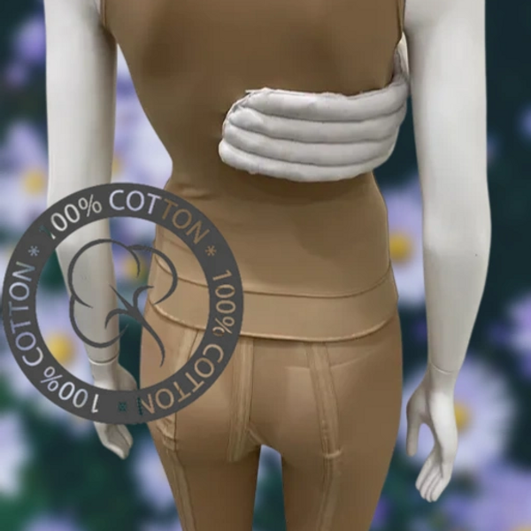 •	MADE OF LATEX FREE
•	AVAILABLE IN THREE SIZES: 
S, M & L
•	100 % COTTON
•	WHITE COLOR
•	WASHABLE