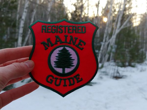Registered Maine Guide Patch