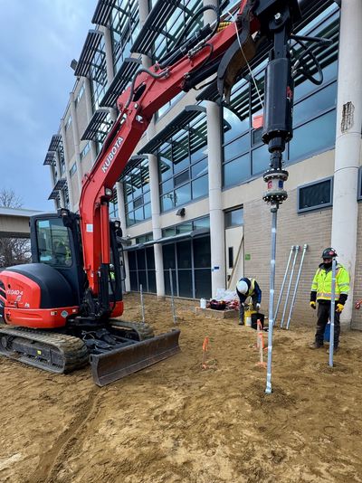 Maryland Helical Pile Installer; Helical Pier Installer; Foundation Repair in Maryland & DC