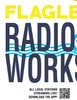 A colorful logo for FLAGLER RADIO WORKS with bold text.