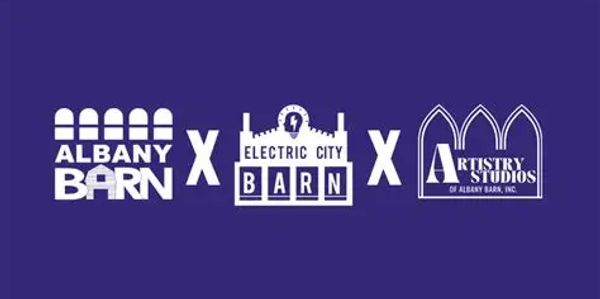 Albany Barn Inc X Electric City Barn X Artistry Studios Logo