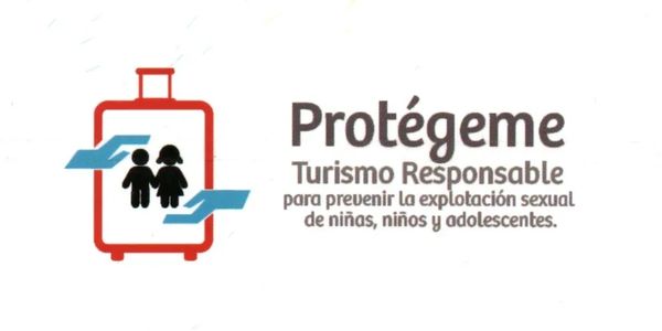 Logo promoting responsible tourism to prevent sexual exploitation of children and adolescents.
