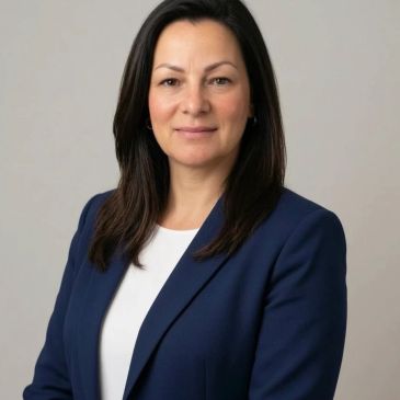 Professional woman in a blue blazer.