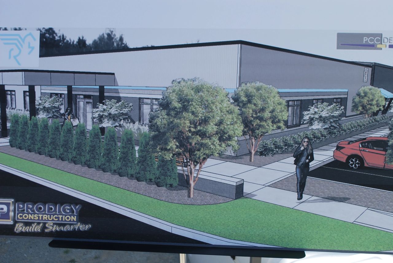 The new Pegasus facility being built at 4711 Poplar Level Road will be a state-of-the-art transportation and hospitality hub for chauffeured, chartered, and distillery tour services.