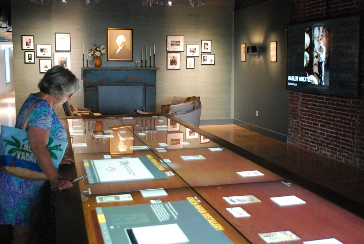 The "Gracious Table" is the place to come to research the past, present, and future of bourbon in Kentucky.