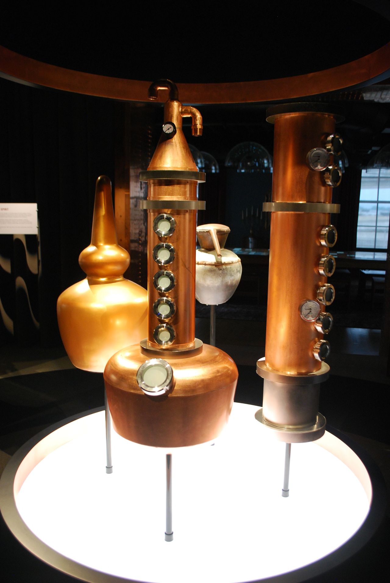 Learn about the evolution of the copper still in the Spirit of Kentucky exhibition.