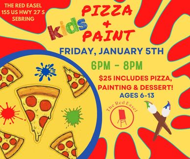 Pizza N Paint for kids – ArtLinkClarksville