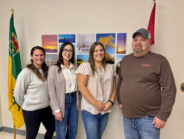 From L to R
Councillor Belitski, Mayor Armstrong, Councillor Fair, Councillor Fullawka