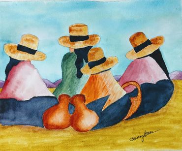 Women With Baskets