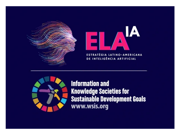 Logo da ELA-IA e do WSIS+20 2025