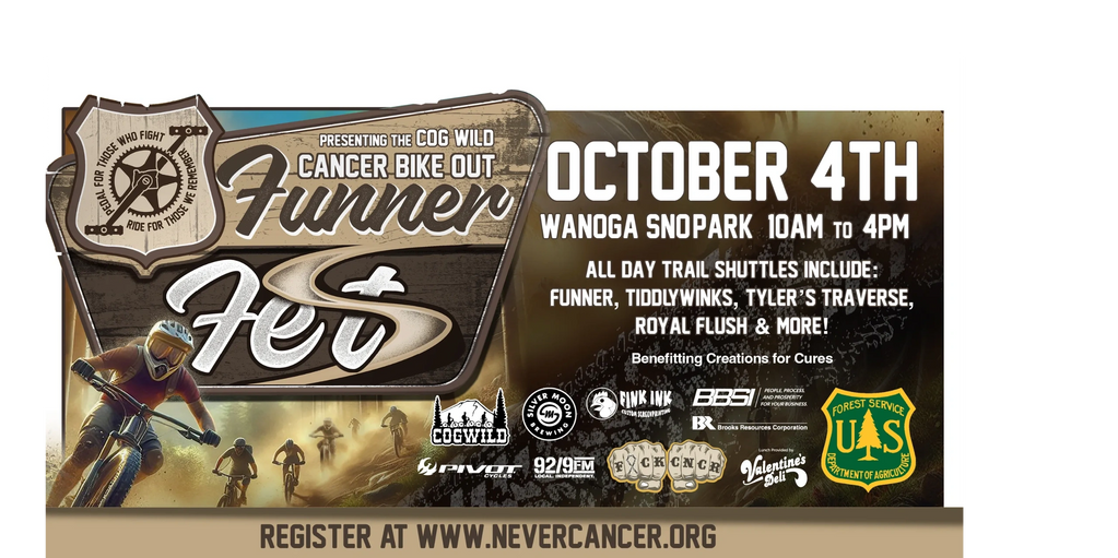 Register by September 29th for lunch and T-shirt package!

#ridefor
#funnerfest
