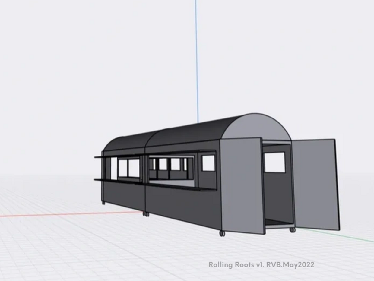 modified shipping container